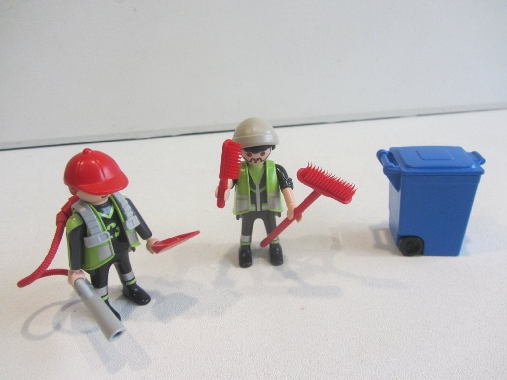 Playmobil  straatvegers, Ophalen of Verzenden, Gebruikt, Losse onderdelen