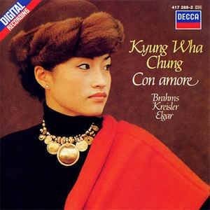 KYUNG WHA CHUNG Con amore CD DECCA, Ophalen of Verzenden, Gebruikt, Kamermuziek