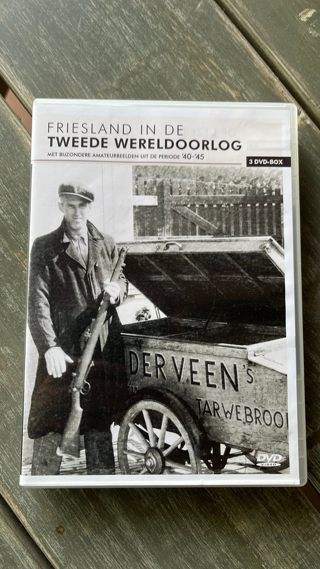 3 DVD- Box Friesland in de Tweede Wereldoorlog, Ophalen of Verzenden, Overige gebieden, Overige typen