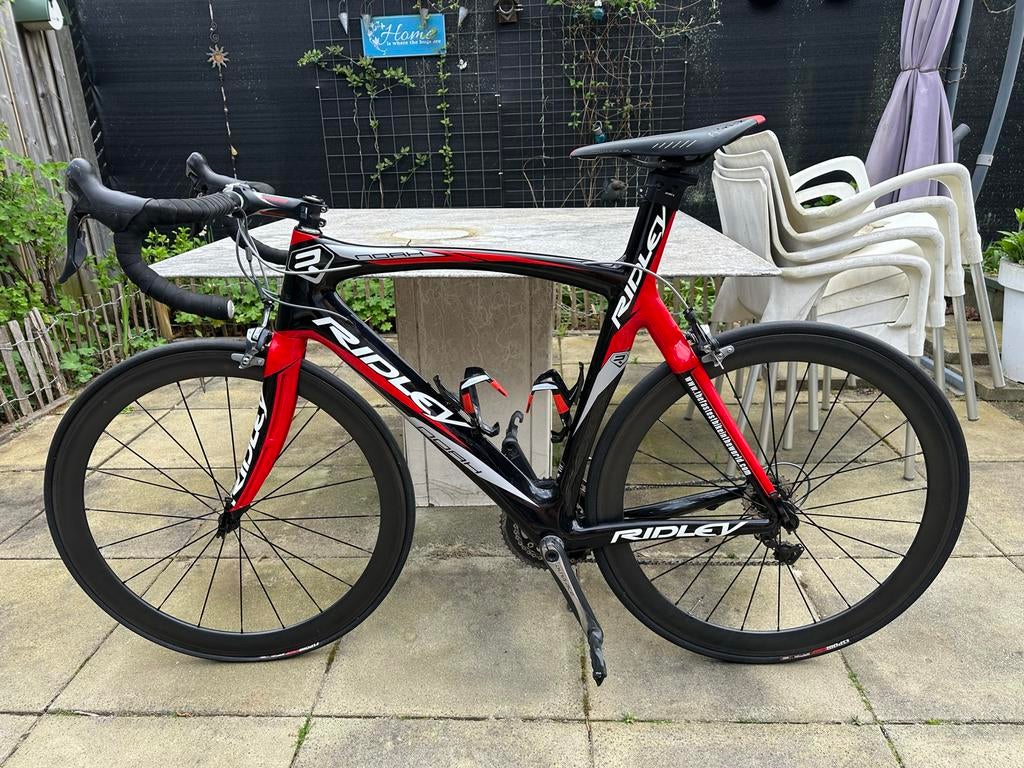 Ridley Noah Aero Carbon Racefiets – Dura-Ace – Maat M, Fietsen en Brommers, Fietsen | Racefietsen, 28 inch, Gebruikt, Carbon, Meer dan 20 versnellingen