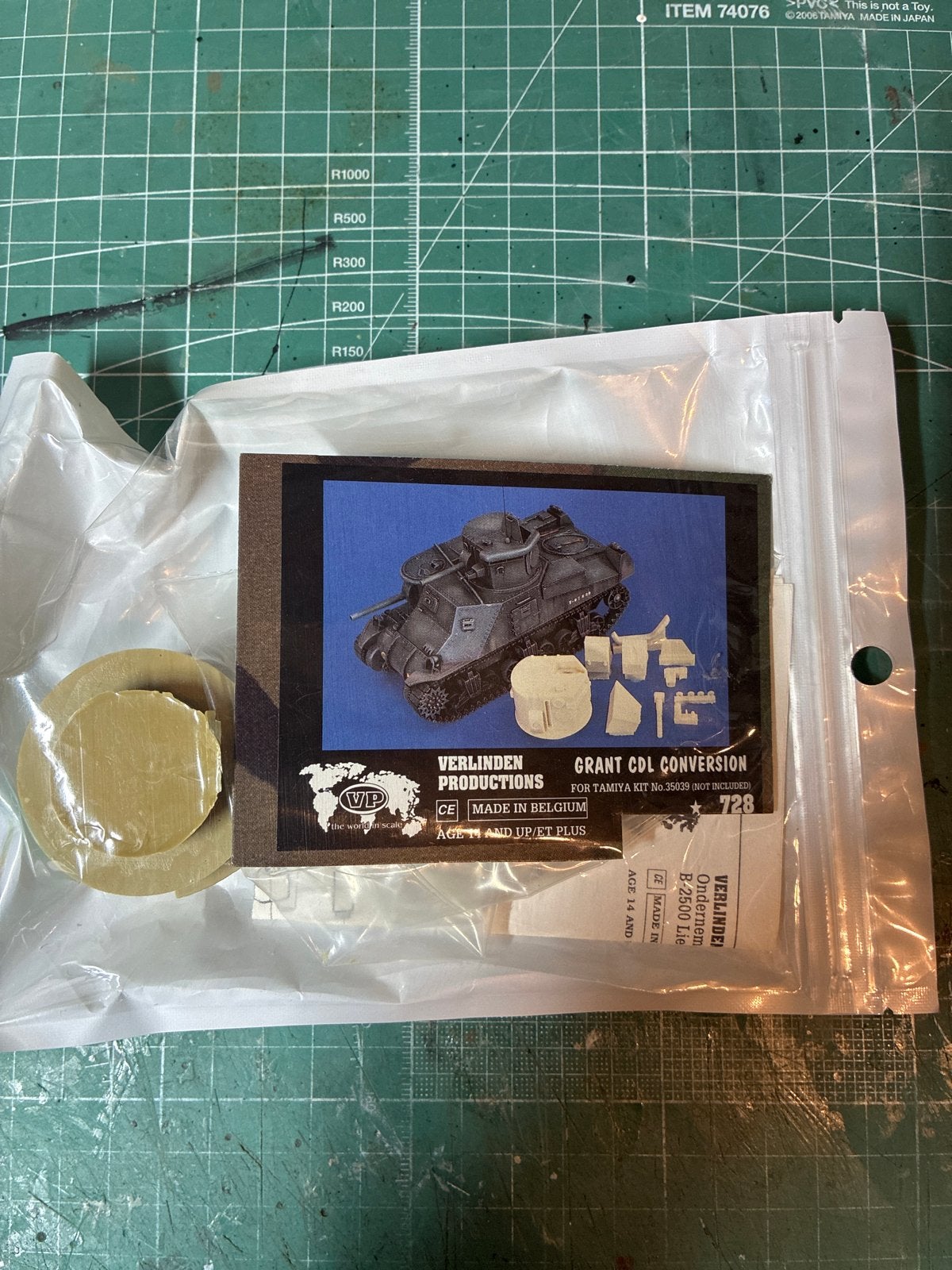 Verlinden Productions Grant CDL Conversie Kit, Hobby en Vrije tijd, Overige merken, Tank, 1:32 tot 1:50, Nieuw