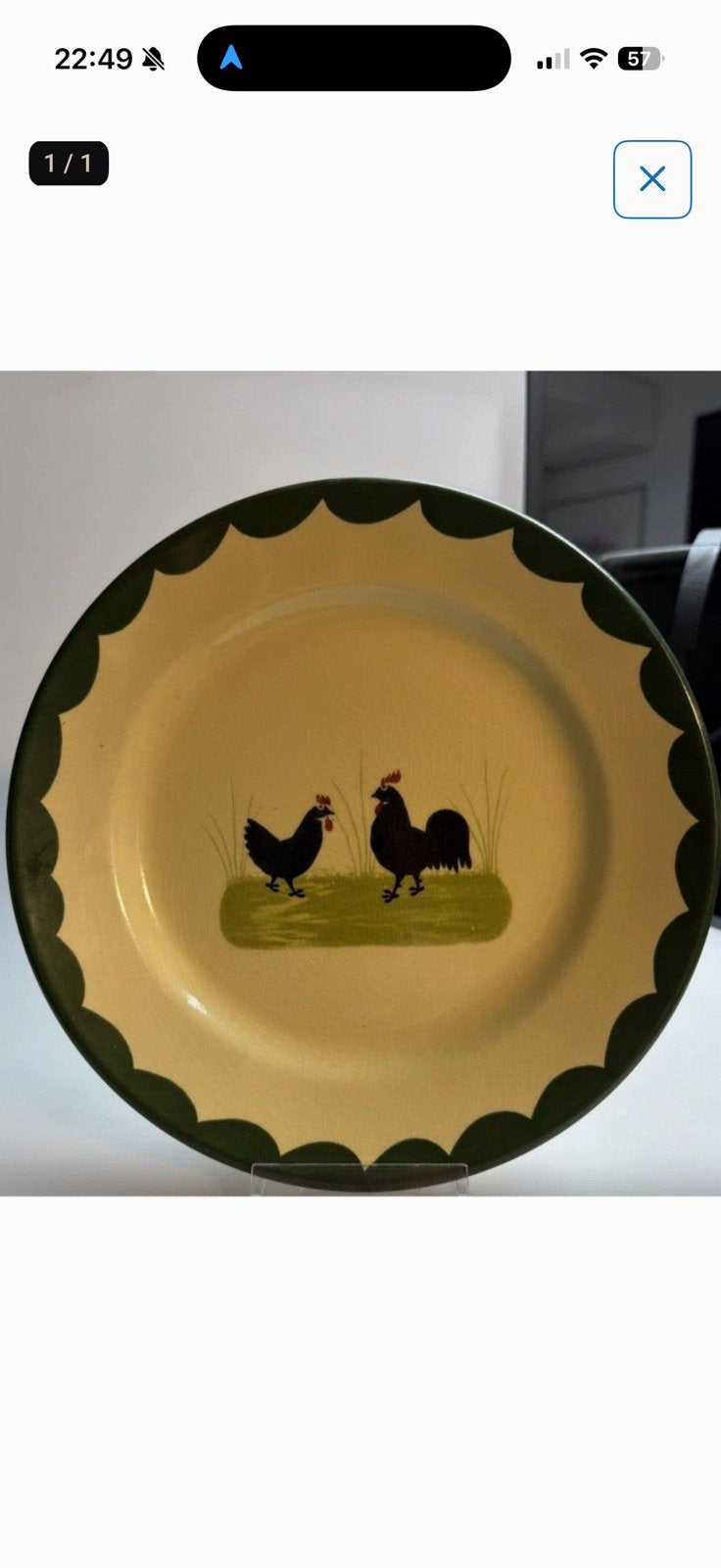 Gezocht : Zeller kip en haam servies, Ophalen