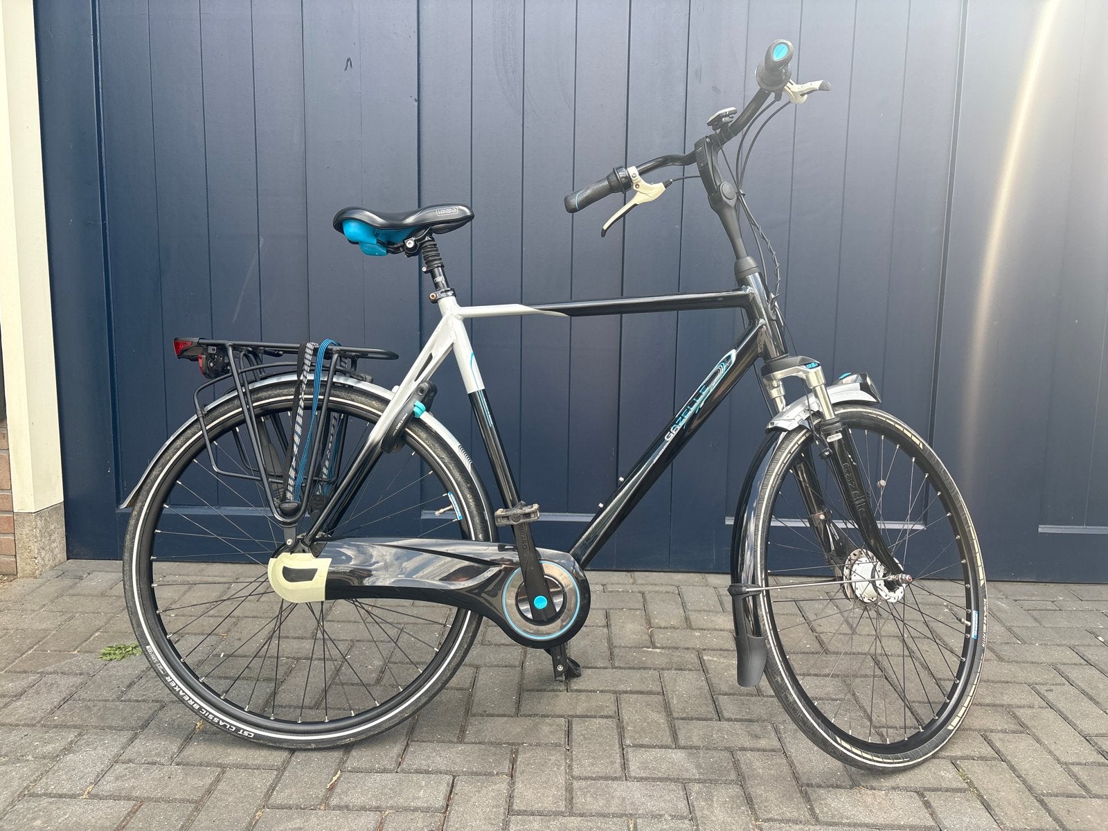 Gazelle eclipse met 8 versnellingen, Gebruikt, Velgrem, Versnellingen, Gazelle