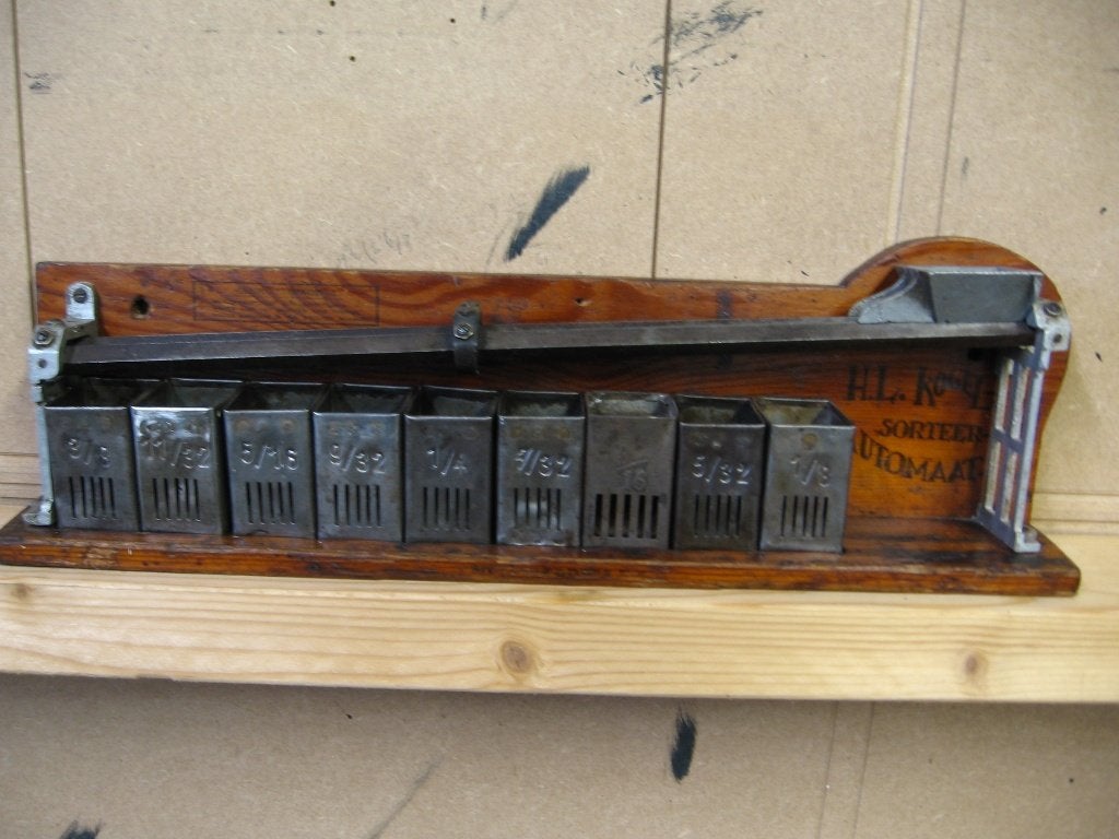 H.L. Kogel sorteer Automaat, Fietsen en Brommers, Fietsonderdelen, Gebruikt, Overige typen, Ophalen of Verzenden, H.L. kogel sorteerder