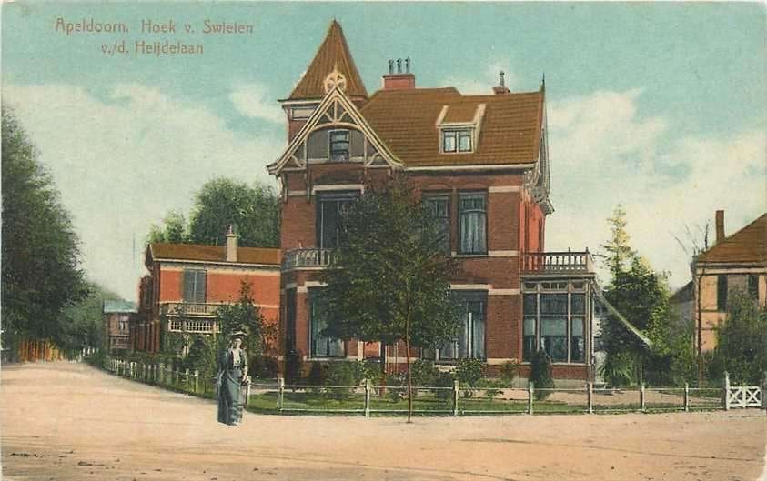 300-410-003 Apeldoorn Hoek v Swieten, Verzenden, Voor 1920, Gelderland
