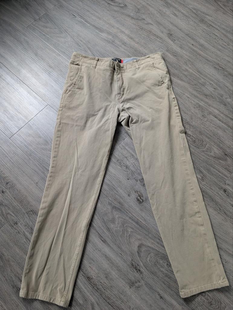 Dockers Slim Fit Chino Broek - Beige, Maat 36-32, Kleding | Heren, Broeken en Pantalons, Beige, Maat 56/58 (XL), Ophalen of Verzenden