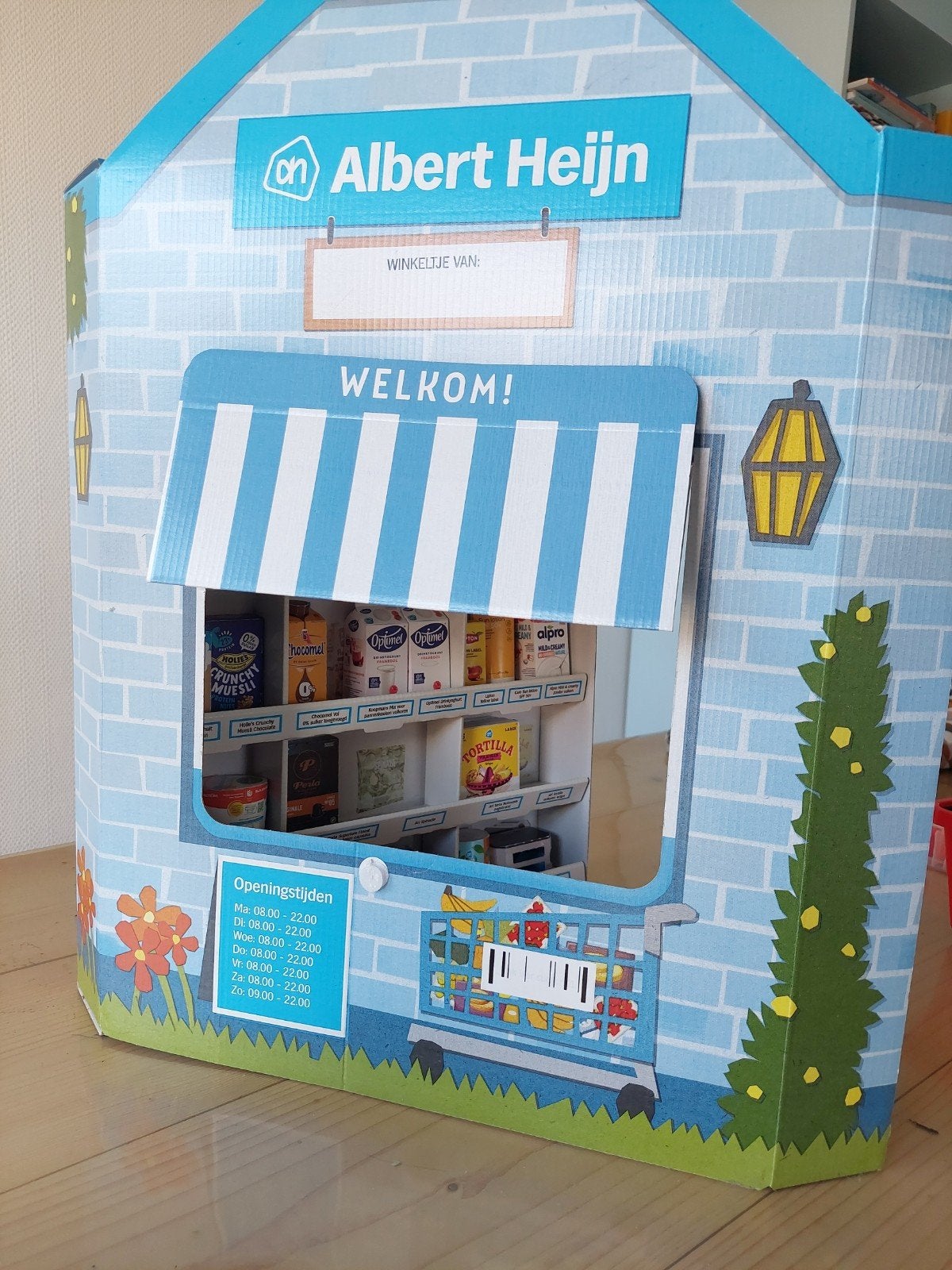 Albert Heijn Supermarkt Speelgoedwinkel met Accessoires, Ophalen, Zo goed als nieuw, Jongen of Meisje