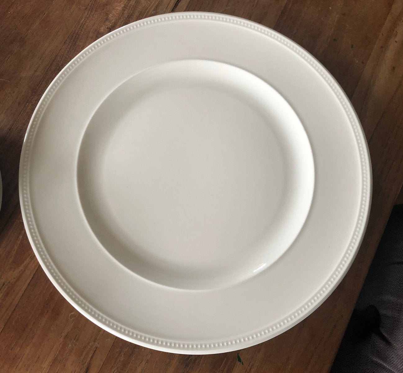 Wedgwood windsor onderbord/pizzabord/schaal 31cm, Ophalen of Verzenden, Zo goed als nieuw, Porselein, Bord(en)