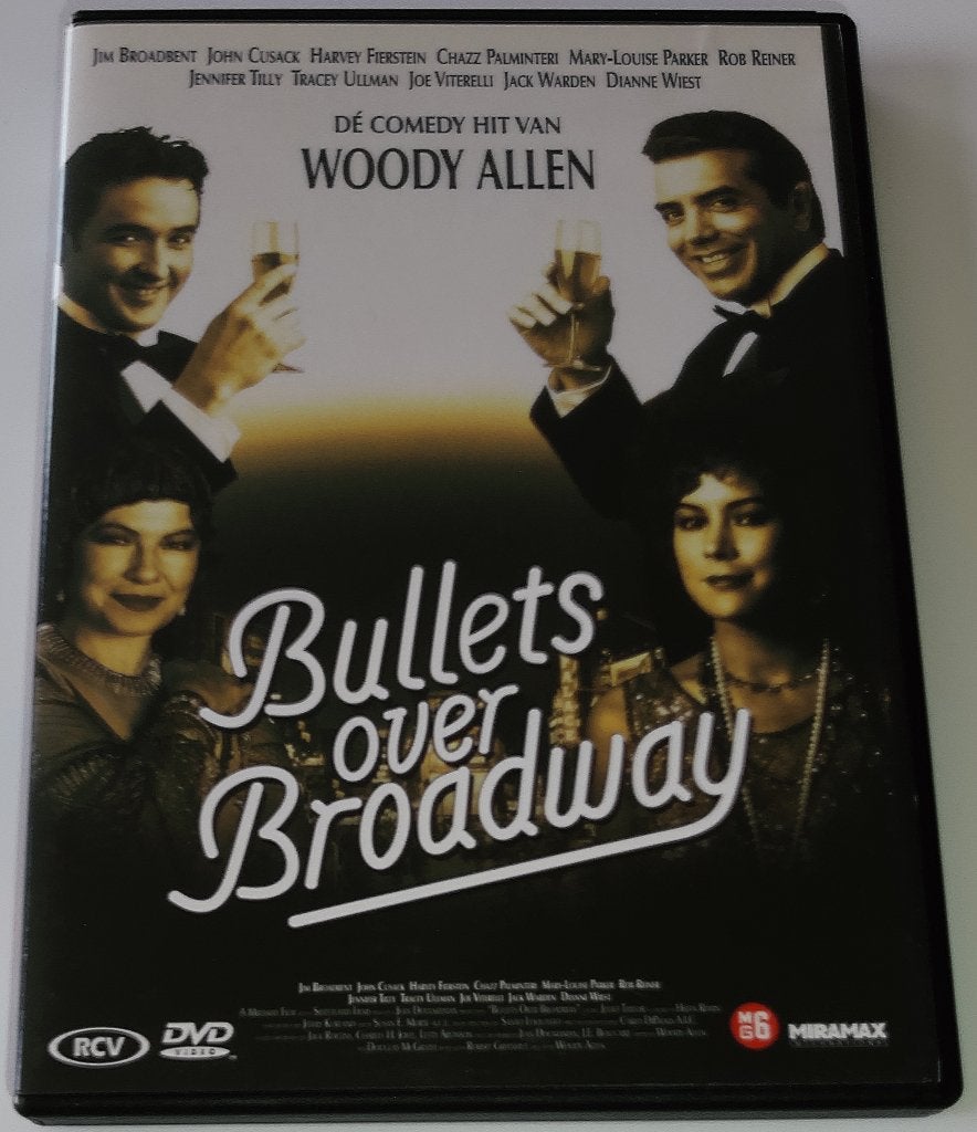 Dvd *** BULLETS OVER BROADWAY *** Woody Allen, Verenigde Staten, Engels, Nederlands, Komedie