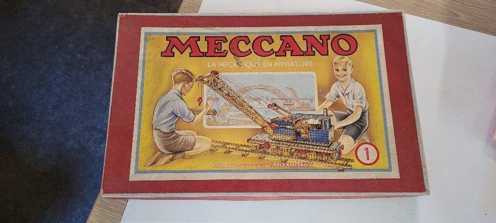 oude meccano bouwdoos (16iv297), Ophalen of Verzenden
