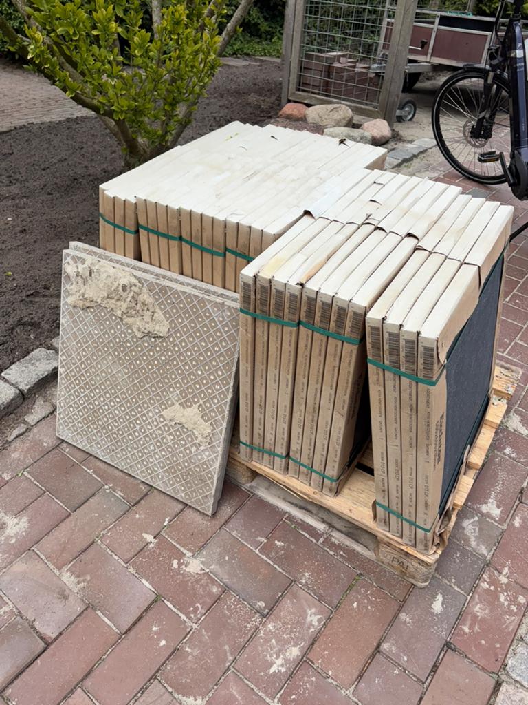 Nieuwe Excluton outdoor ceramic tegels antraciet, 60 cm of meer, Keramiek, Nieuw, Ophalen of Verzenden