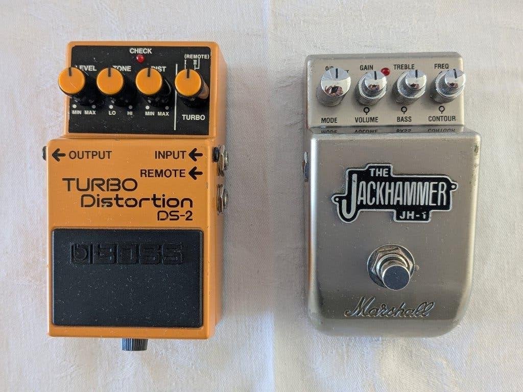 Marshall the Jackhammer JH-1 overdrive/distortion, Verzenden, Gebruikt, Distortion, Overdrive of Fuzz