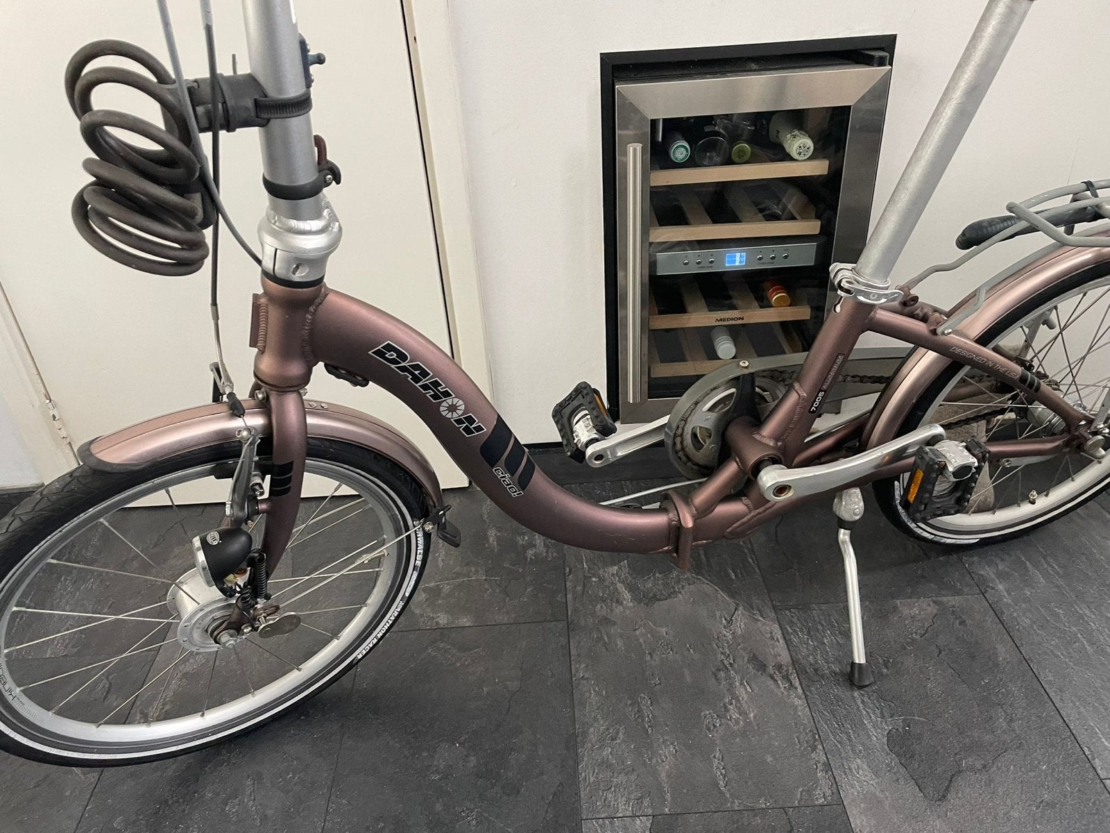 Dahon Ciao, 20 inch 3 V, vouwfiets. Zo goed als nieuw ., Fietsen en Brommers, Ophalen, 20 inch of meer, Velgrem, Versnellingen