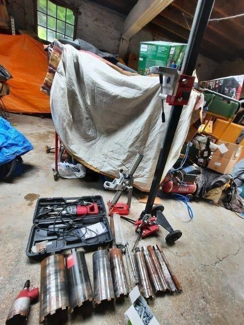 Diamantboormachine senco ID2200  INCL 2X STATIEVEN EN BOREN, Ophalen, Nieuw, Boormachine