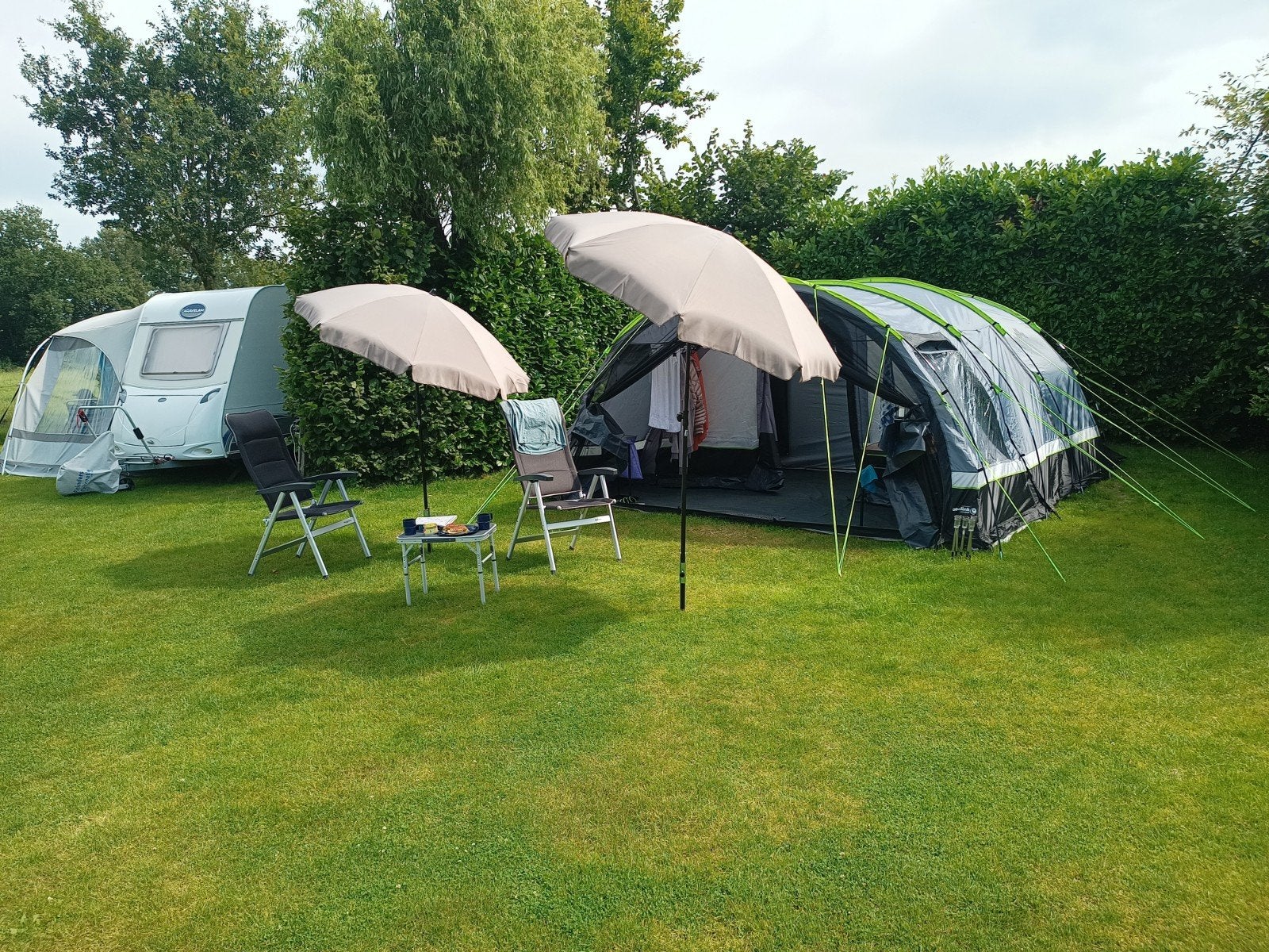 Mooie Obelink Lugano 6 XL Excellent 6-persoons tent, Ophalen, Zo goed als nieuw, Tot en met 6
