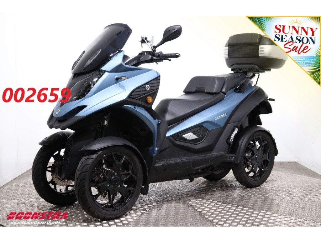 Quadro Qooder QV4 Topkoffer 3.868 km! (bj 2021), Dopplerlaan 4
9207HC  DRACHTEN, NL, Scooter, Boonstra Schadevoertuigen, Bedrijf
