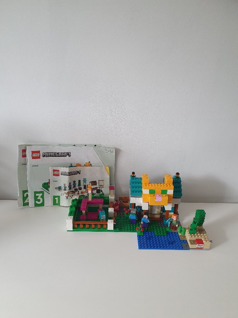 Minecraft lego 21249, Kinderen en Baby's, Ophalen, Gebruikt, Lego
