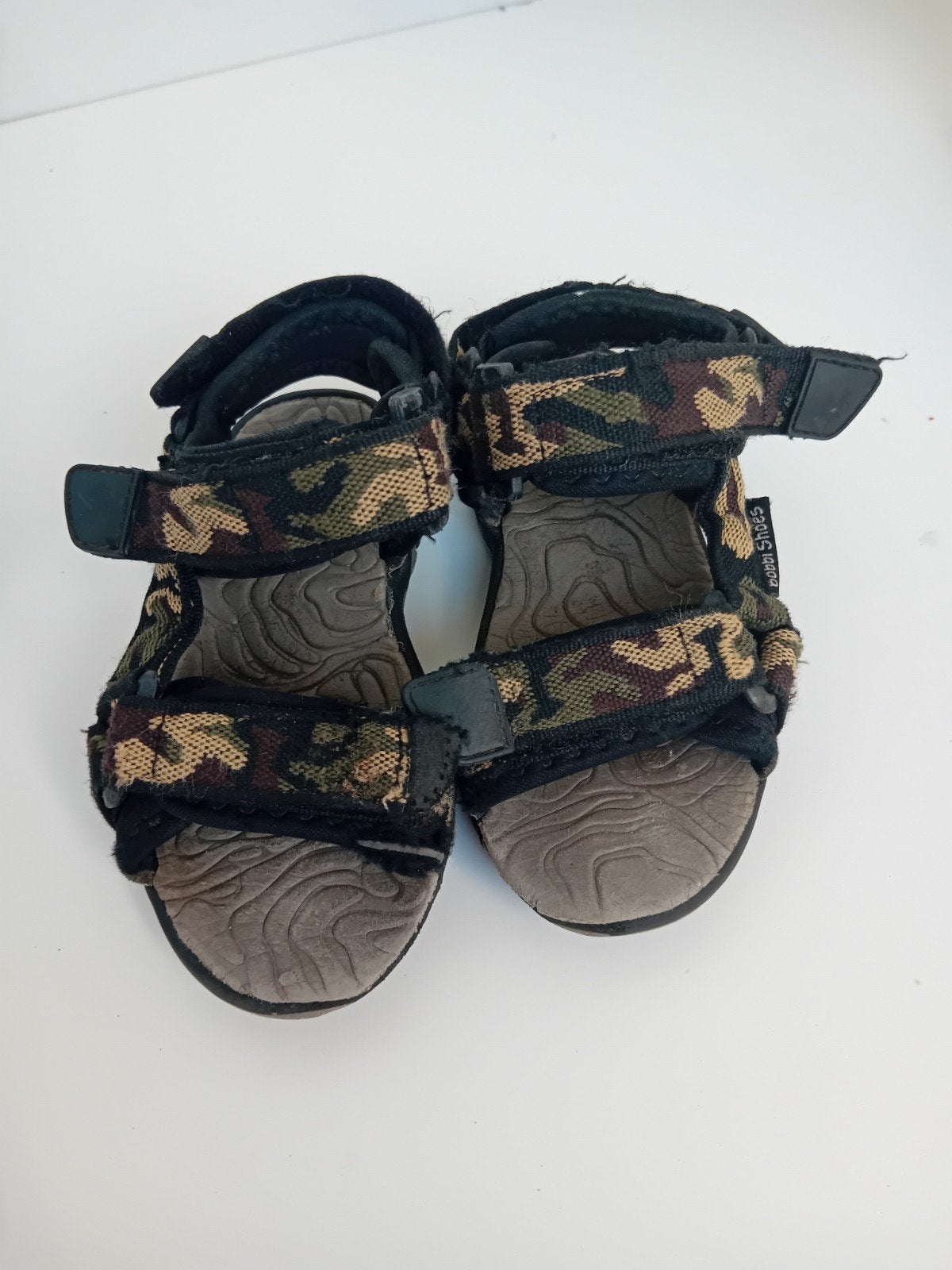Bobbi Shoes camouflage sandalen maat 26, Jongetje of Meisje, Bobbi Shoes, Ophalen of Verzenden, Gebruikt