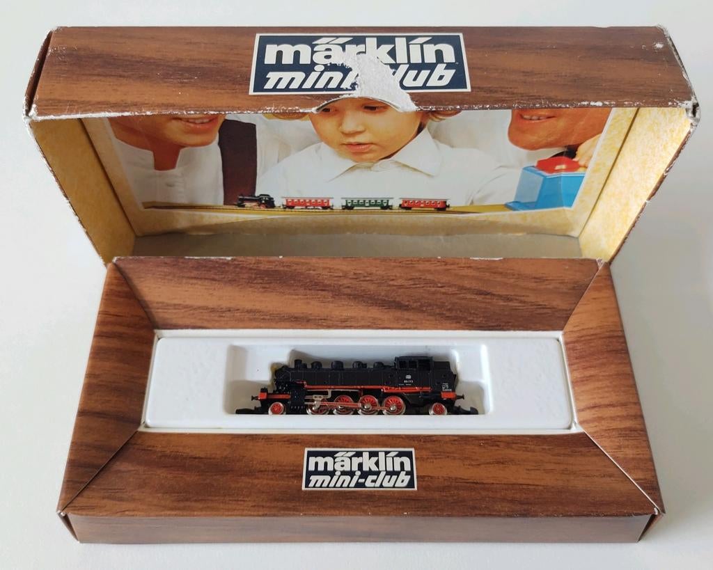 MÄRKLIN Z 8896 tenderlocomotief BR 86 van de DB in ovp, Gebruikt, Ophalen of Verzenden, Analoog, Märklin