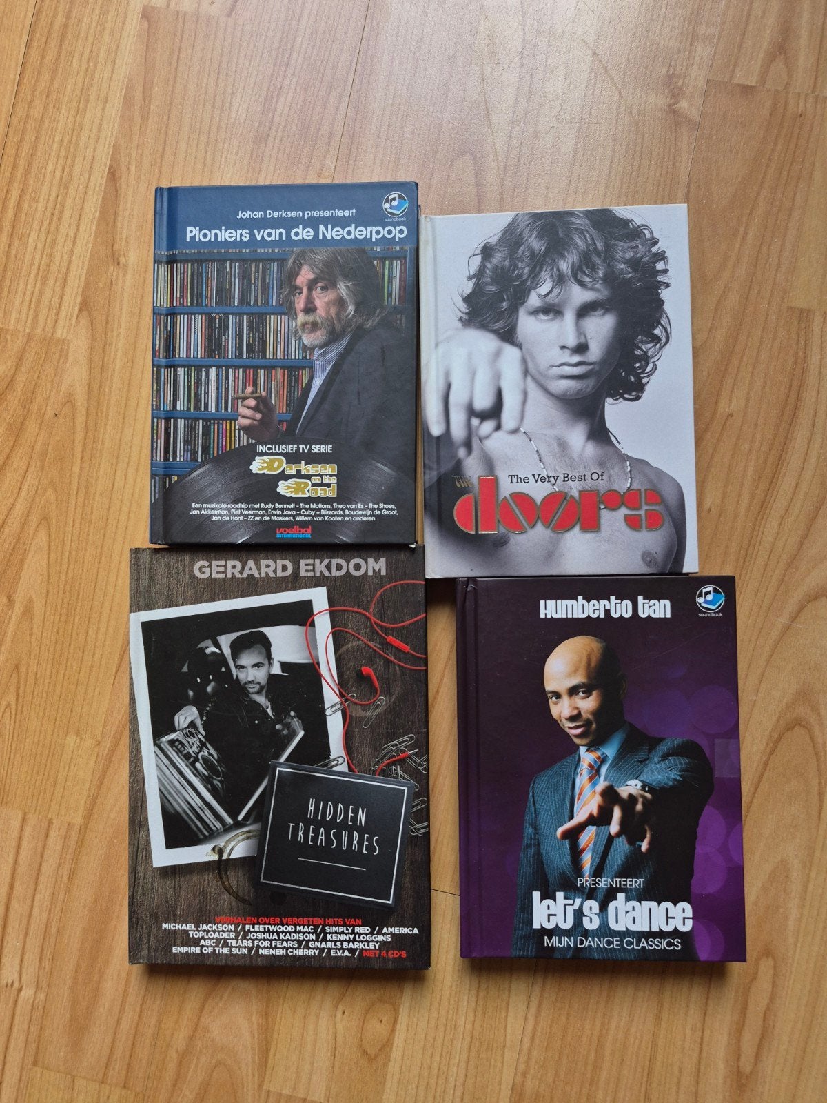 Boeken met cd's Gerard Ekdom Johan Derksen the doors, Ophalen of Verzenden, Zo goed als nieuw, Algemeen