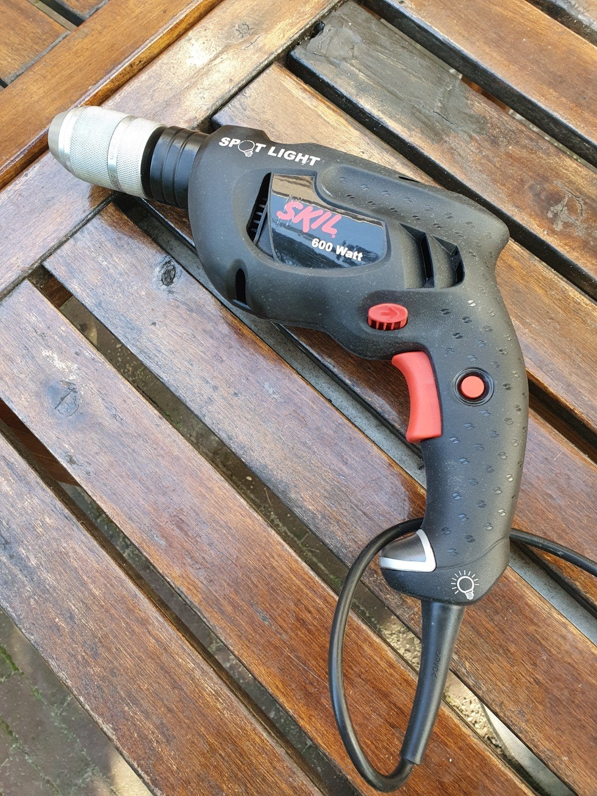 Skil Spotlight Boormachine 600 Watt met koffer, Ophalen, Gebruikt, 600 watt of meer, Boormachine