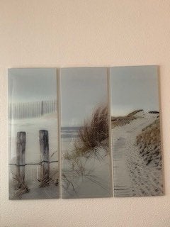 Zee drieluik van glas, Ophalen
