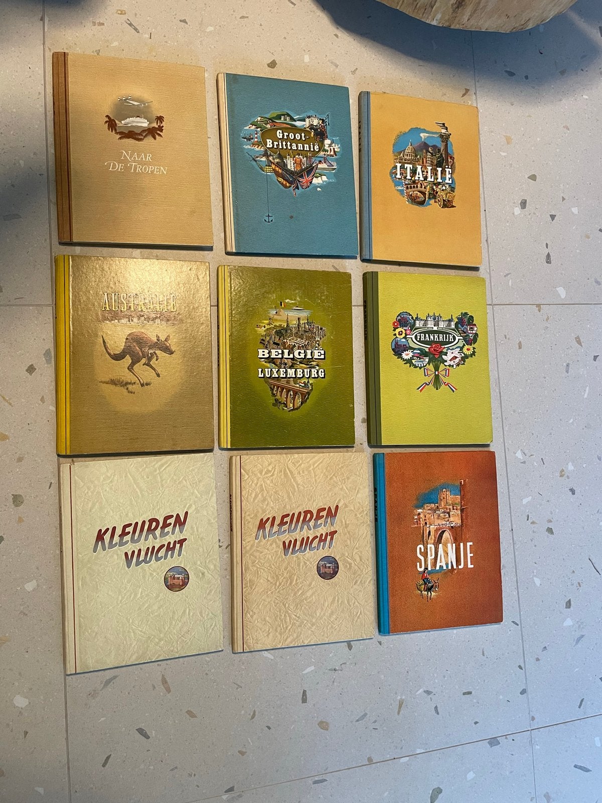 Douwe Egberts Plaatjesboeken Jaren '50 - 9 stuks (2 dubbel), Verzamelen, Ophalen of Verzenden, Gebruikt