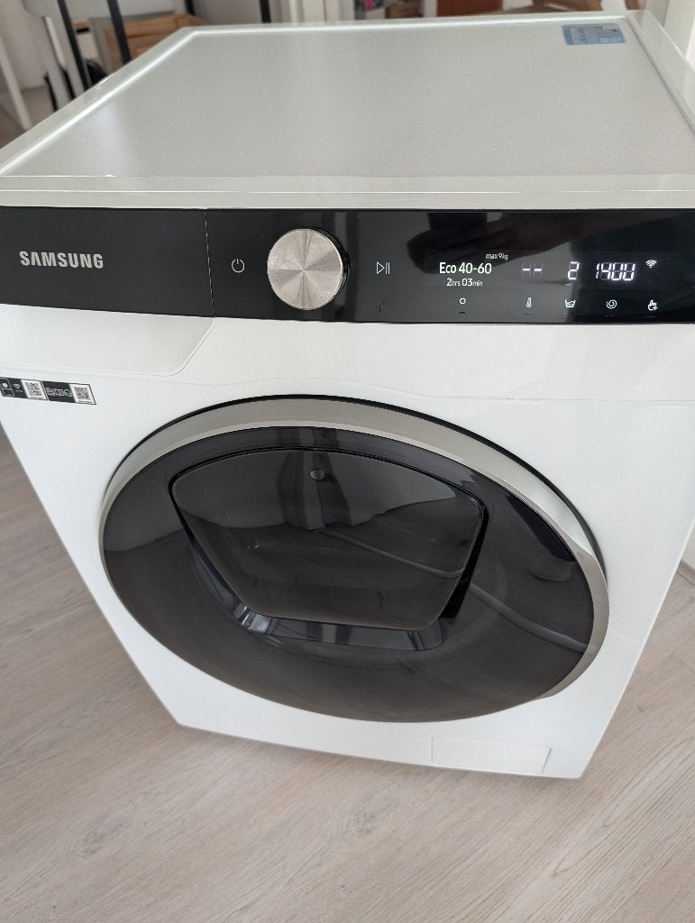 Samsung Premium Washer-Dryer Combo-9/6 Kg-Excelent condition, 8 tot 10 kg, Ophalen, Zo goed als nieuw, 85 tot 90 cm