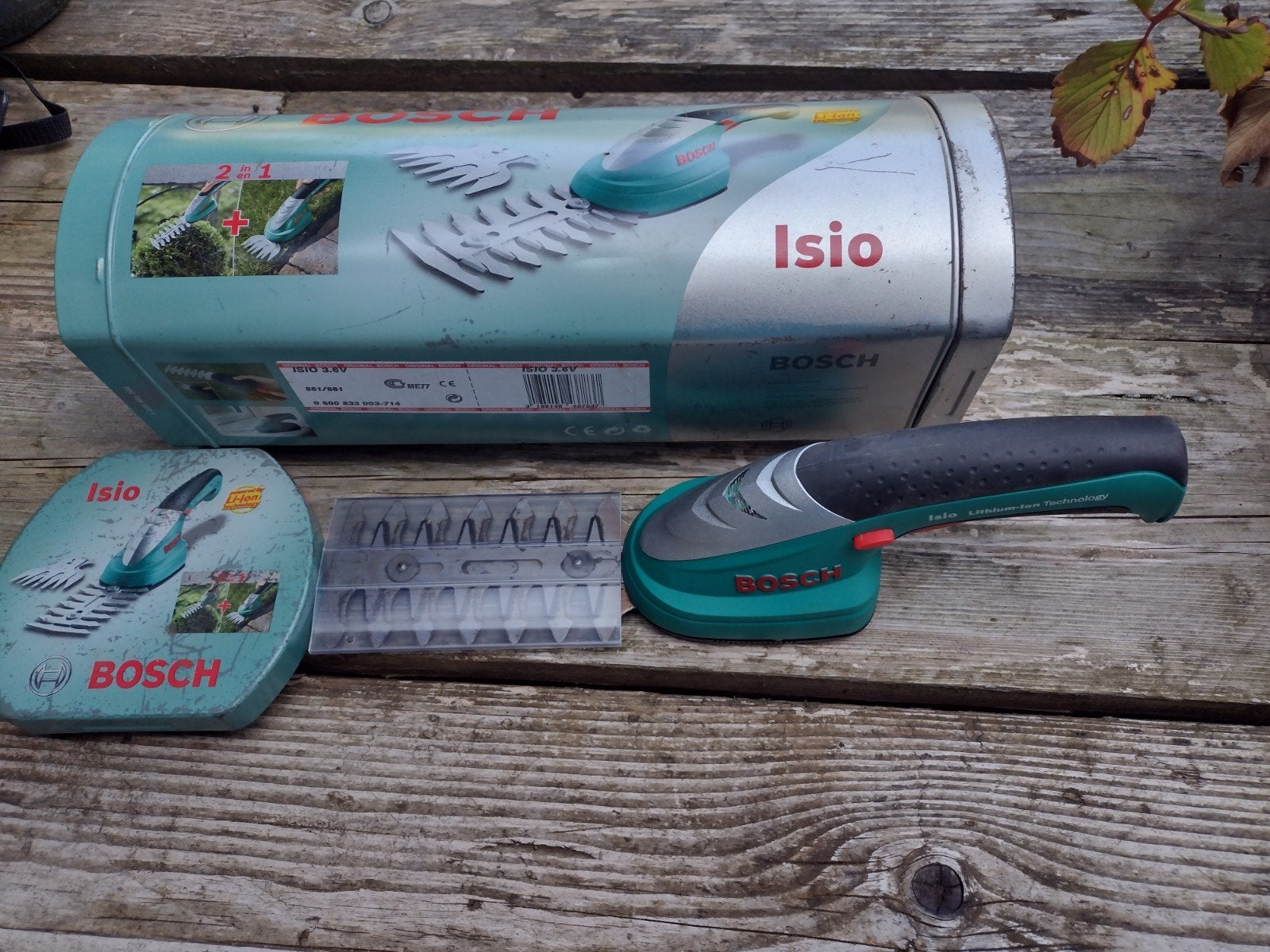 Bosch Isio Buxus Accuschaar Oplaadbaar, Ophalen, Gebruikt, Accu, Bosch