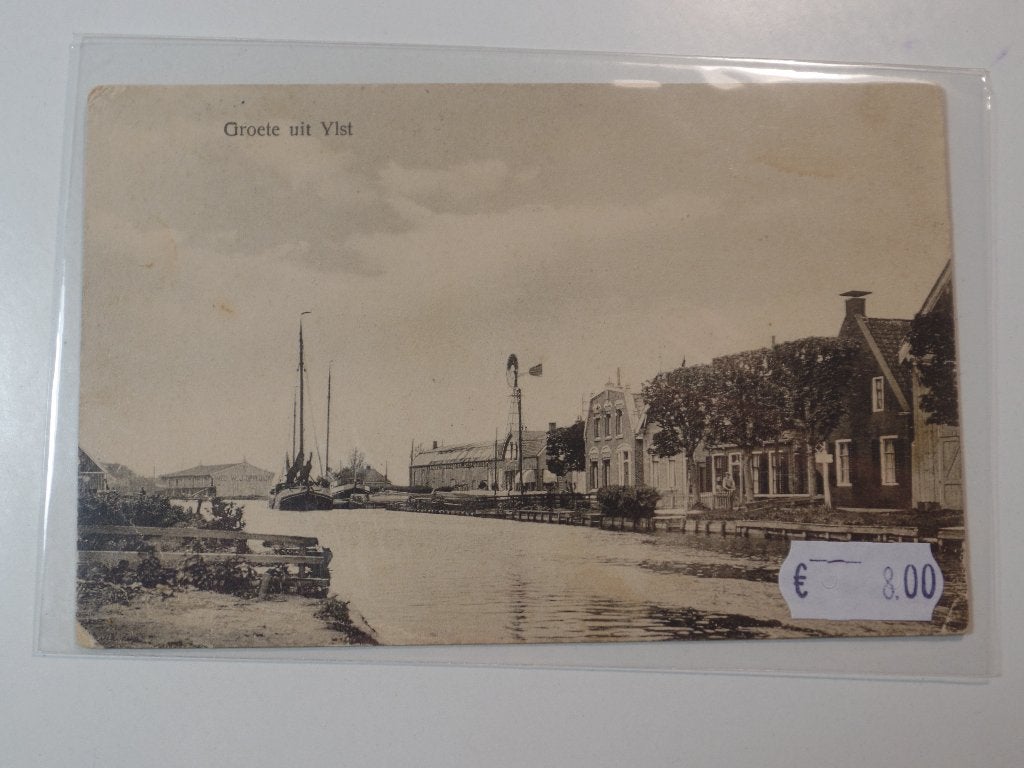 IJlst vaart, Ophalen of Verzenden, 1920 tot 1940, Gelopen, Friesland