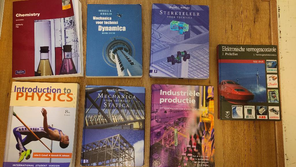 Technische studieboeken, Diverse, Zo goed als nieuw, Beta, HBO
