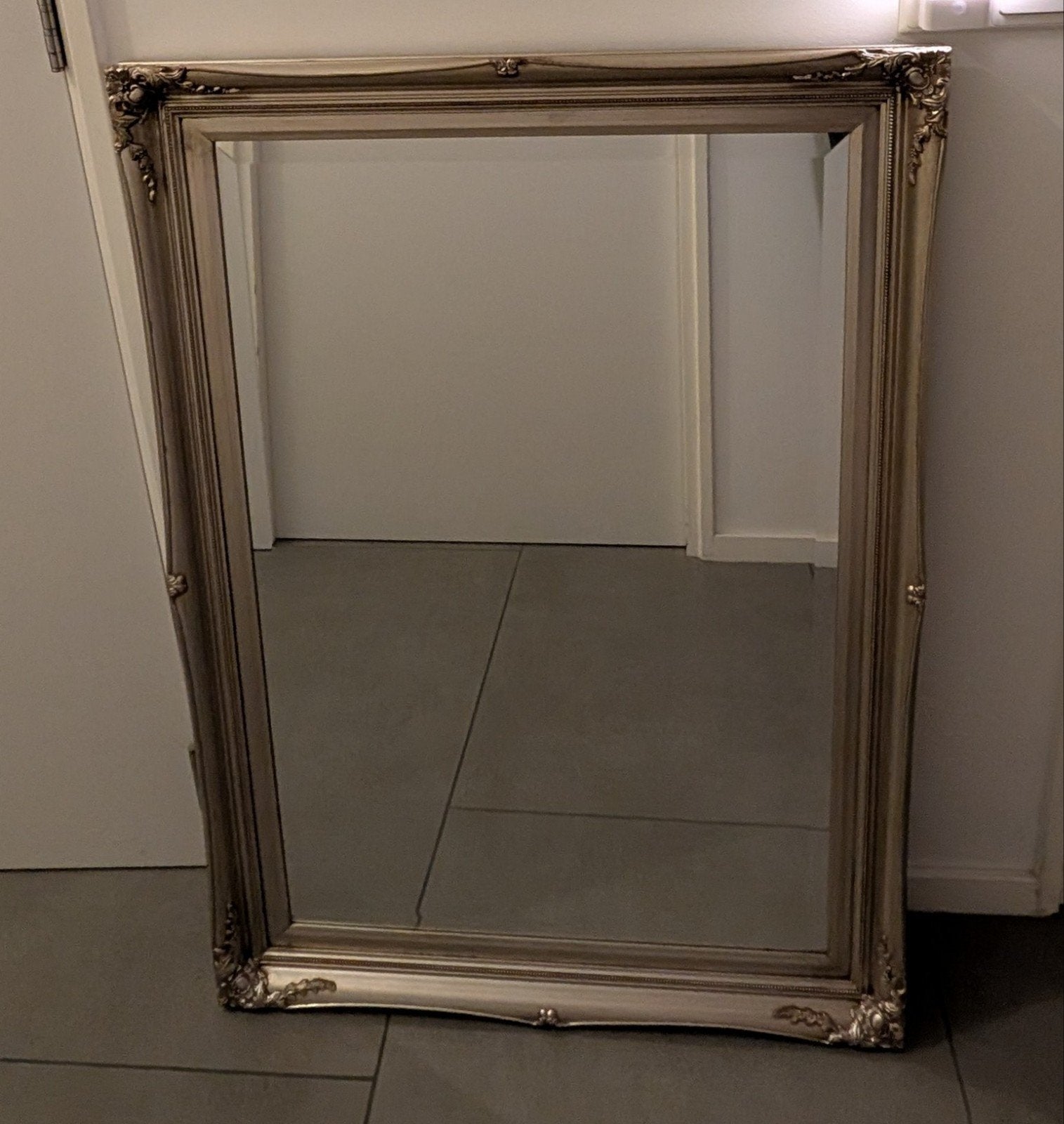 Barok Spiegel, Huis en Inrichting, Woonaccessoires | Spiegels, Ophalen, 100 tot 150 cm, Zo goed als nieuw, Rechthoekig