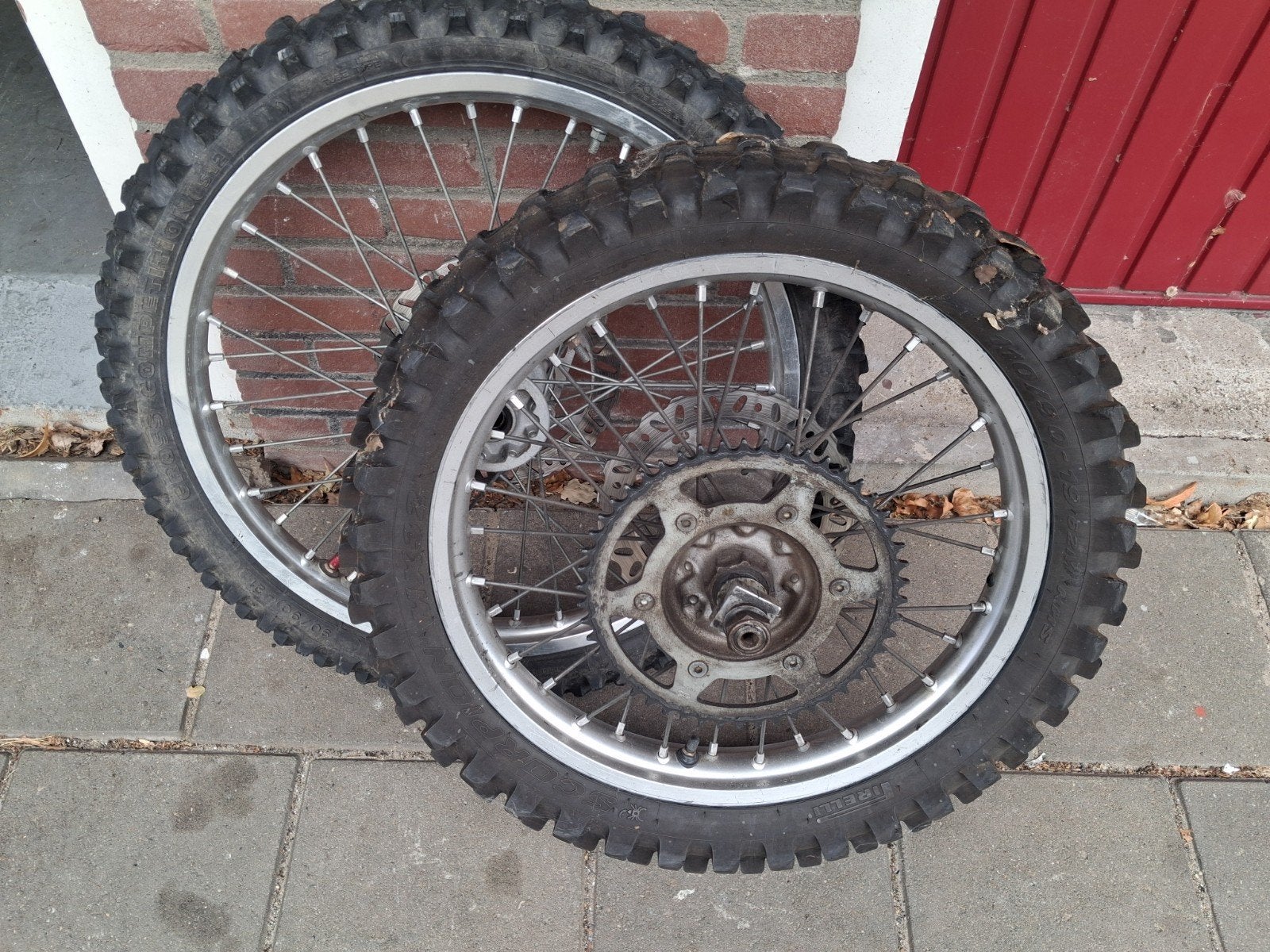 Honda CRF450 Voorwiel, Ophalen, Gebruikt