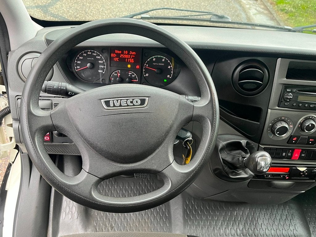 Iveco Daily 35C17 3.0 BE Trekker 10T N1 | Airco | Cruise |, Auto's, Bestelauto's, Euro 5, Gebruikt, Zwart, 4 cilinders