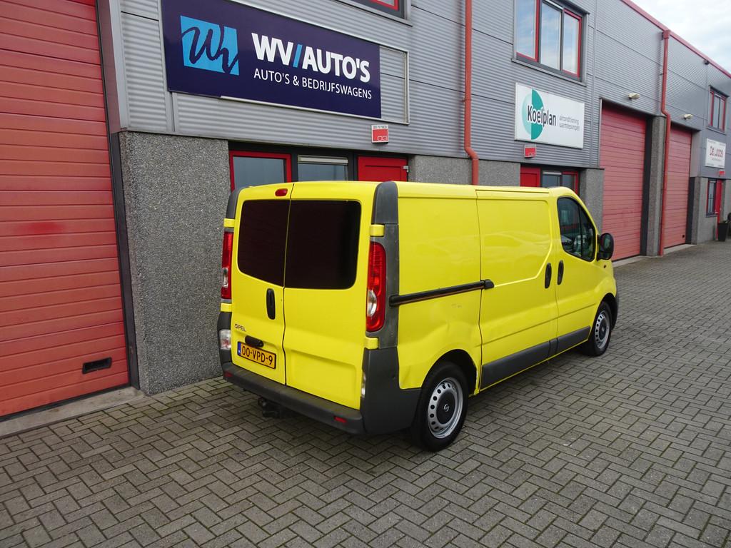 Opel Vivaro 2.0 CDTI L1H1 3 zits airco (bj 2008), Voorwielaandrijving, Stof, 4 cilinders, 1650 kg