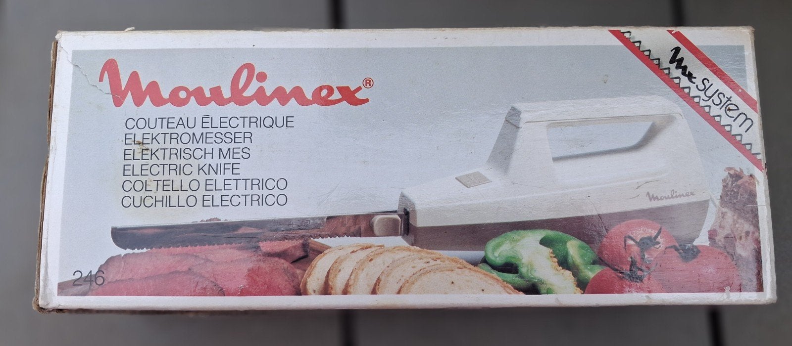 Moulinex Elektrisch Mes - Vintage Keukenhulp, Ophalen, Gebruikt
