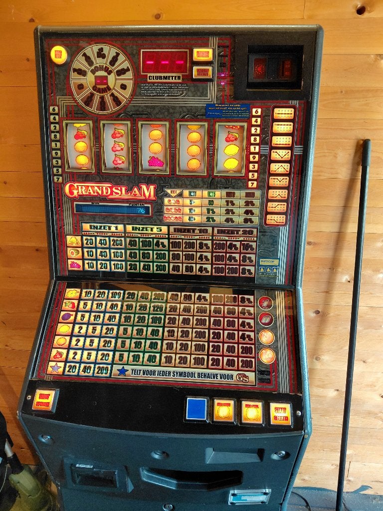 GRANDSLAM, Verzamelen, Automaten | Gokkasten en Fruitautomaten, Euro, Ophalen, Gebruikt, Met sleutels