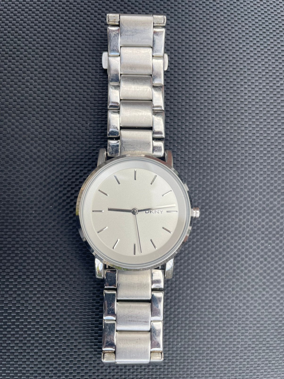 DKNY horloge Soho NY-2342, Sieraden, Tassen en Uiterlijk, Horloges | Dames, Ophalen of Verzenden, Zo goed als nieuw, Staal, DKNY