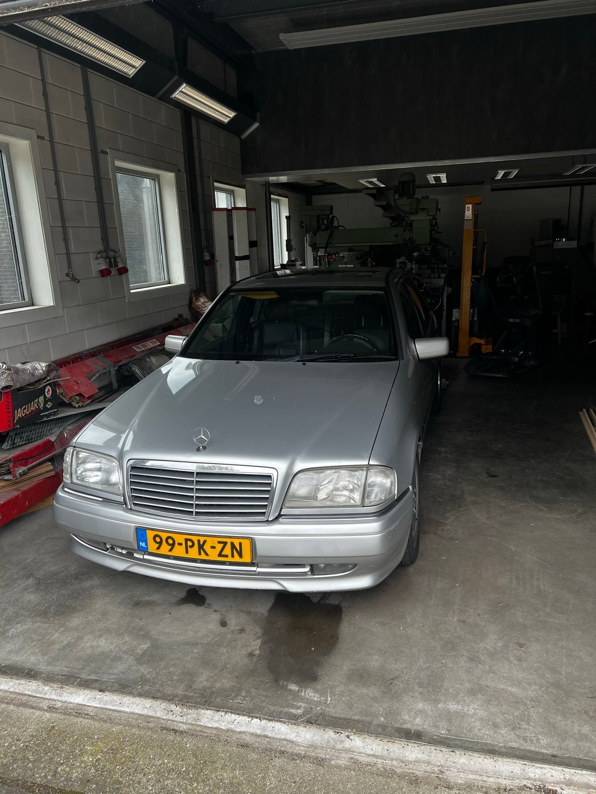 Mercedes-Benz C-Klasse 3.6 C36 AMG Sedan AUT 1995 Grijs, Auto's, Automaat, Achterwielaandrijving, Particulier, 6 cilinders