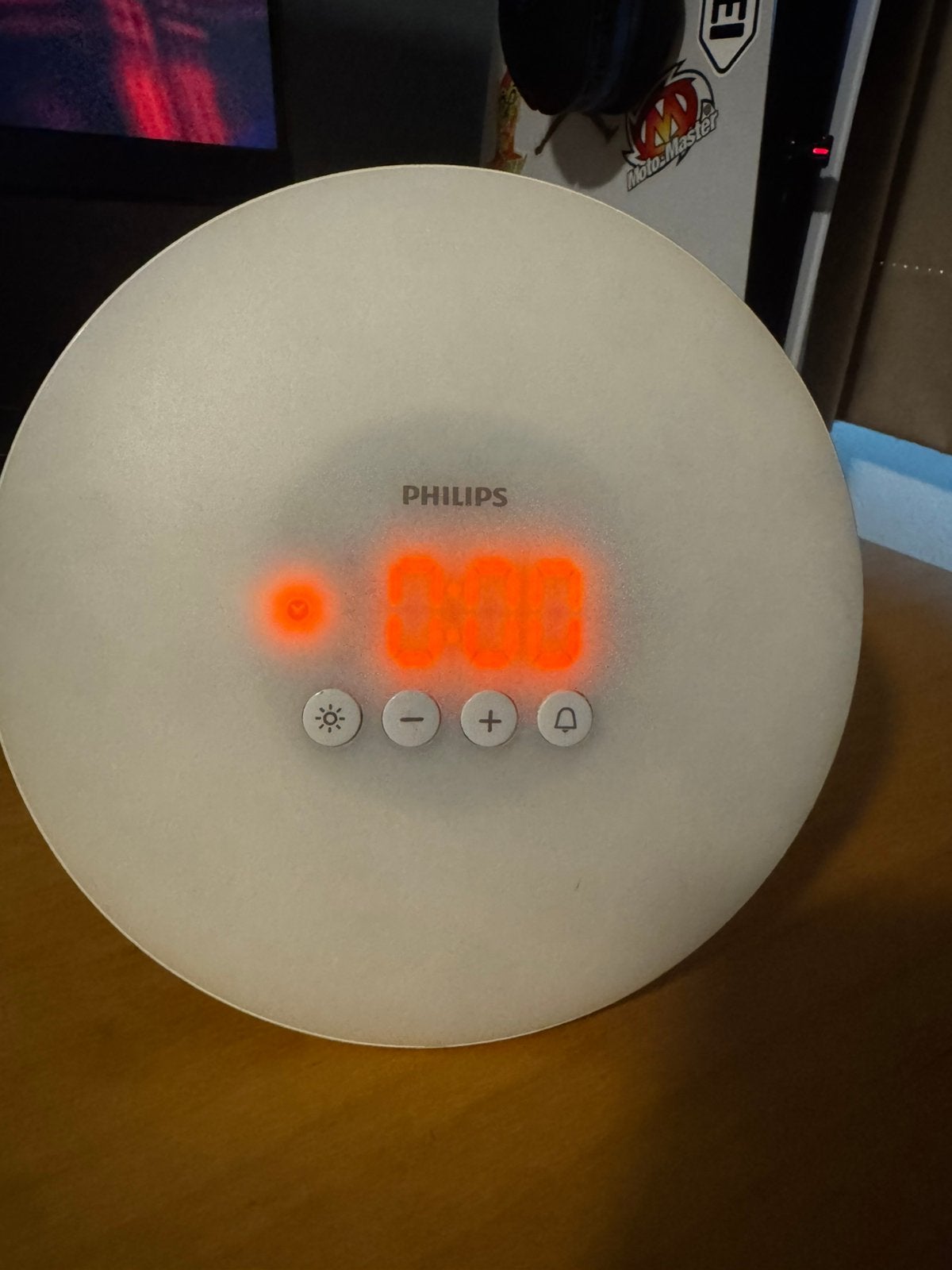 Philips wake up light HF3500/01, Ophalen of Verzenden, Zo goed als nieuw
