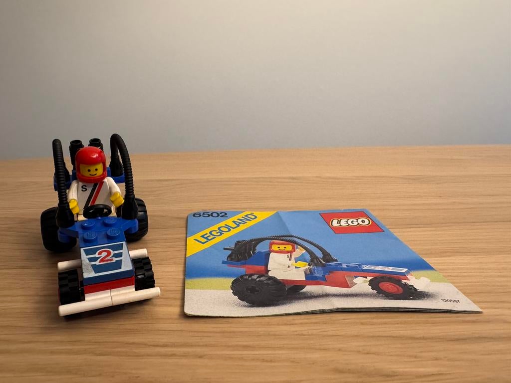 LEGO set 6502 Turbo Racer, Gebruikt, Lego, Ophalen of Verzenden, Compleet
