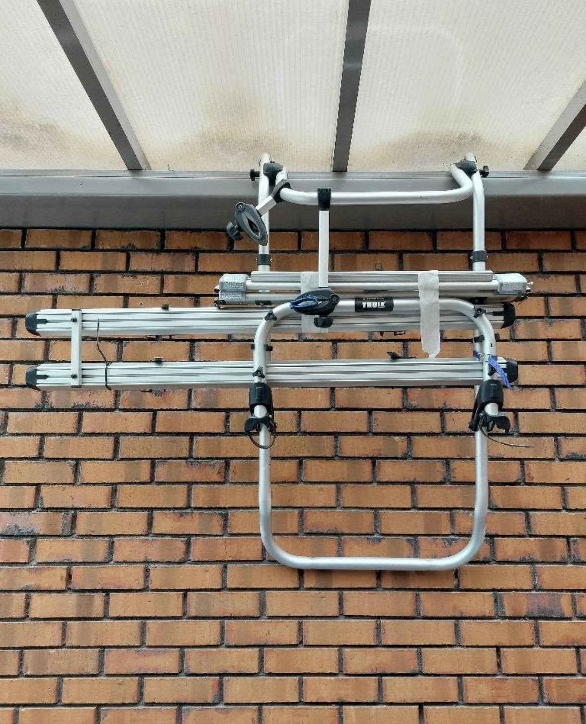 Thule Elite G2 Achterklepdrager voor 2 fietsen, Auto diversen, Fietsendragers, Gebruikt, Achterklepdrager, 2 fietsen, Ophalen