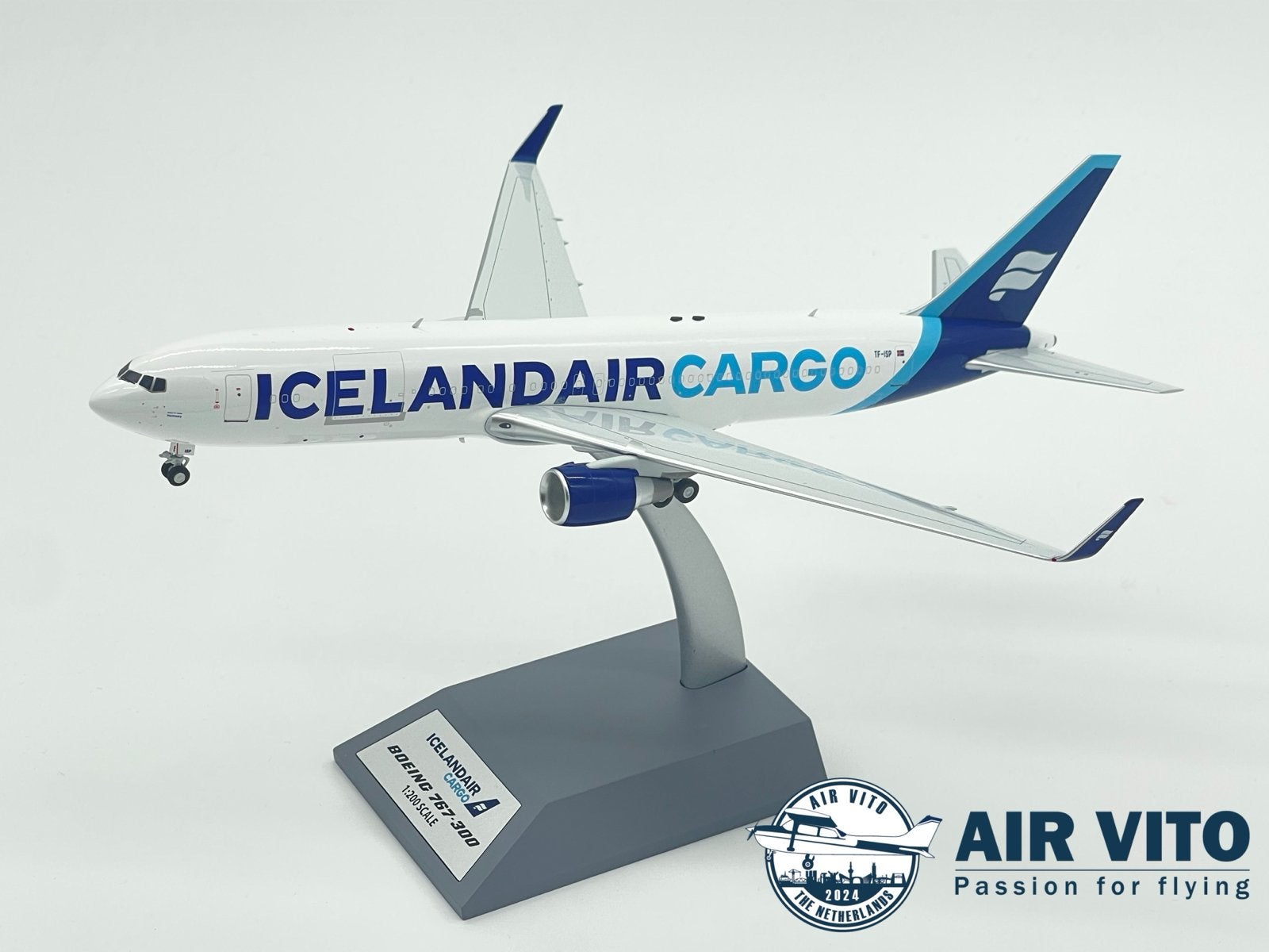 Boeing 767-300 Icelandair Cargo TF-ISP schaal 1:200, Schaalmodel, ., Nieuw, Ophalen of Verzenden