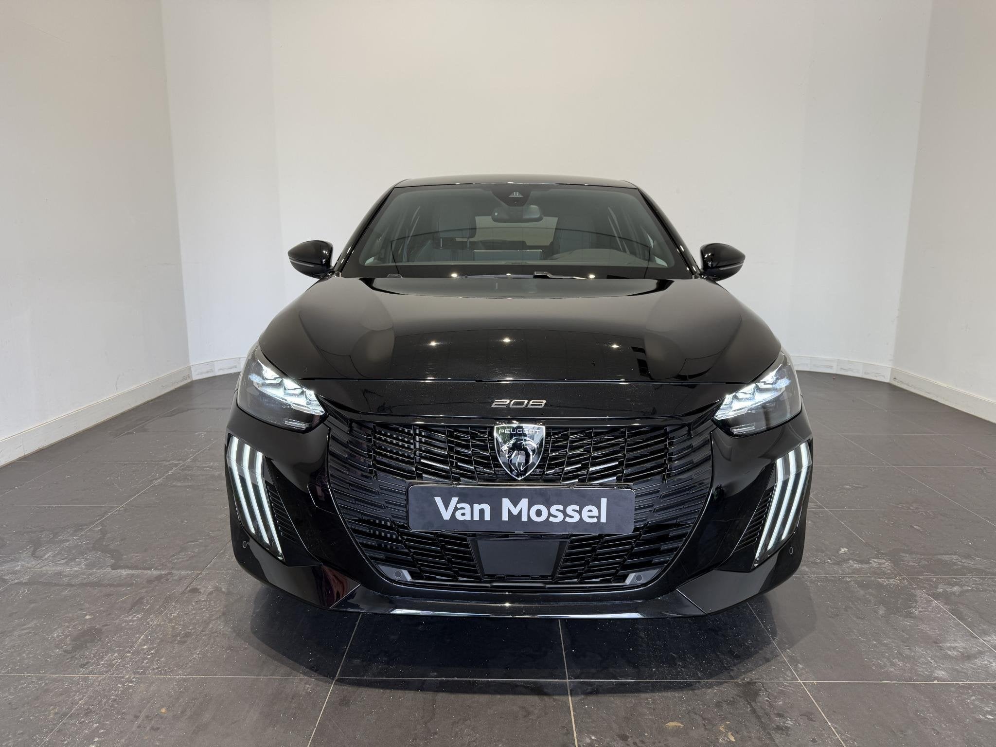 Peugeot 208 1.2 Hybrid 110 e-DCS6 GT CARPLAY - CAMERA - SNEL, Auto's, 1195 kg, Euro 6, 1199 cc, Leder en Stof