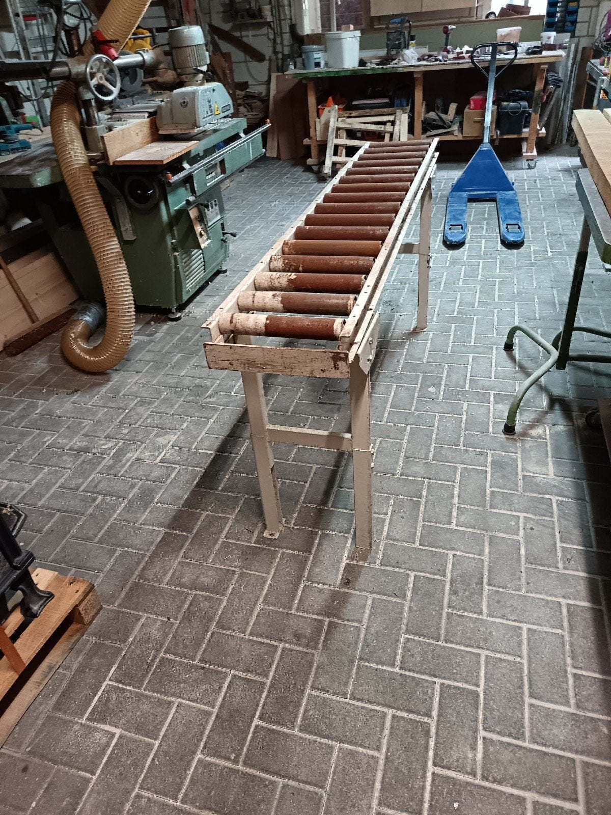 roller baan, Ophalen
