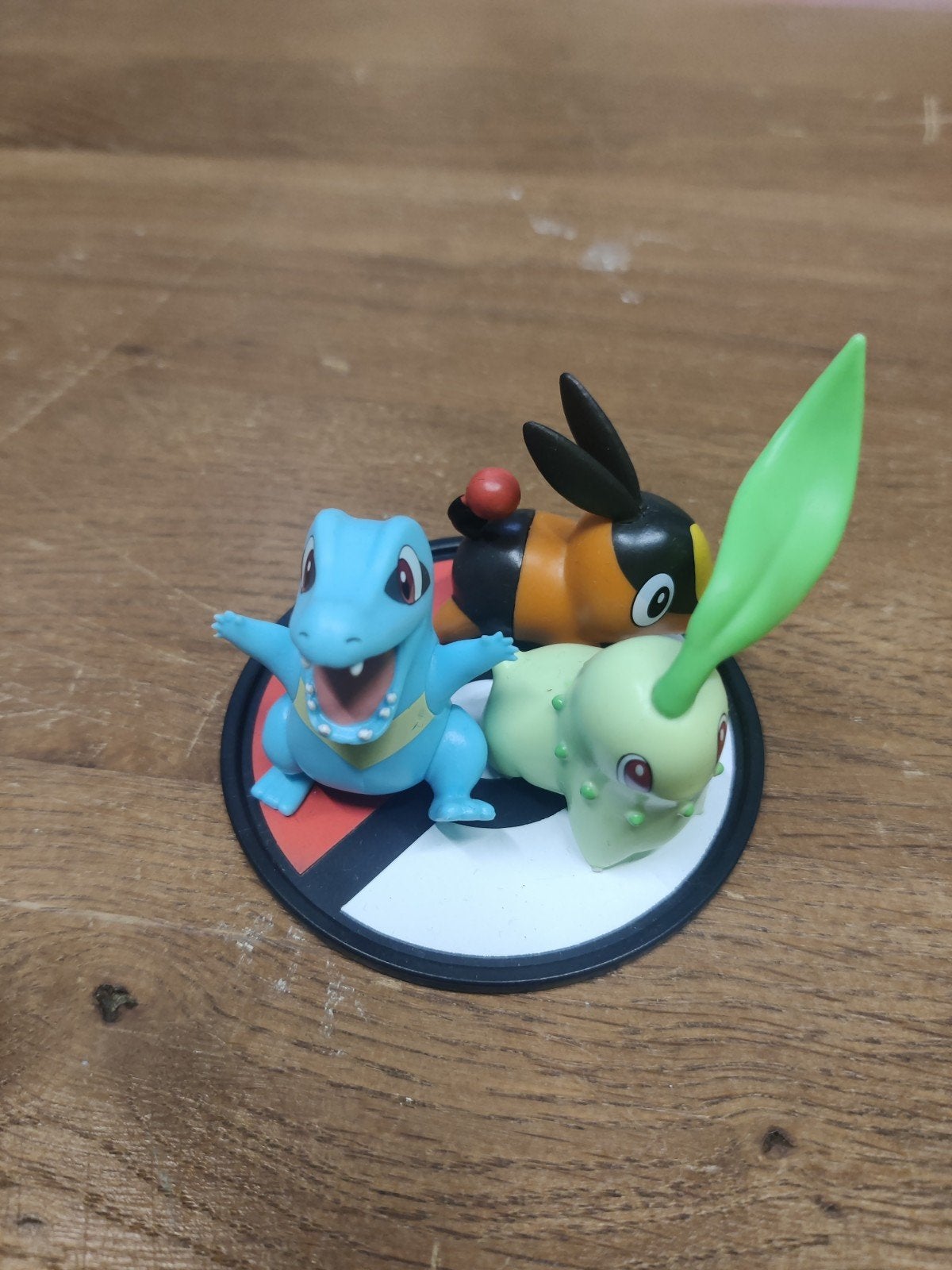 Pokémon figuren set: Totodile, Chikorita, Beedrill (2025), Ophalen of Verzenden, Zo goed als nieuw