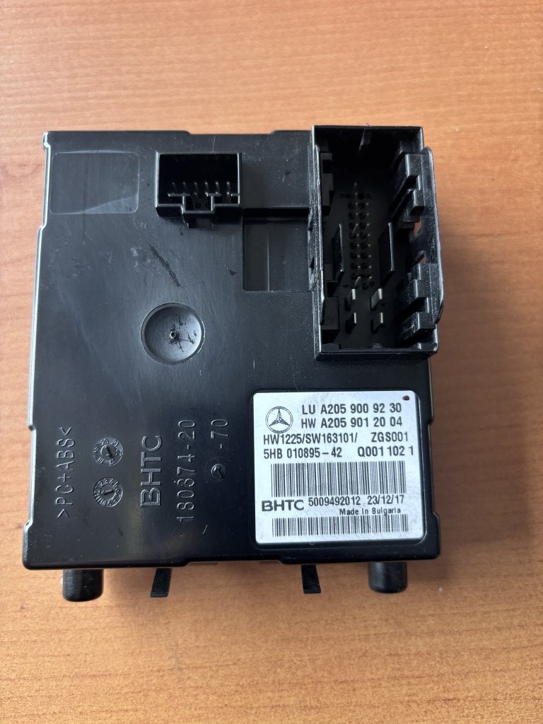 Regeleinheid kachel W205 C Klasse A2059009230, Niet ingevuld, Gebruikt, Mercedes-Benz, Niet ingevuld