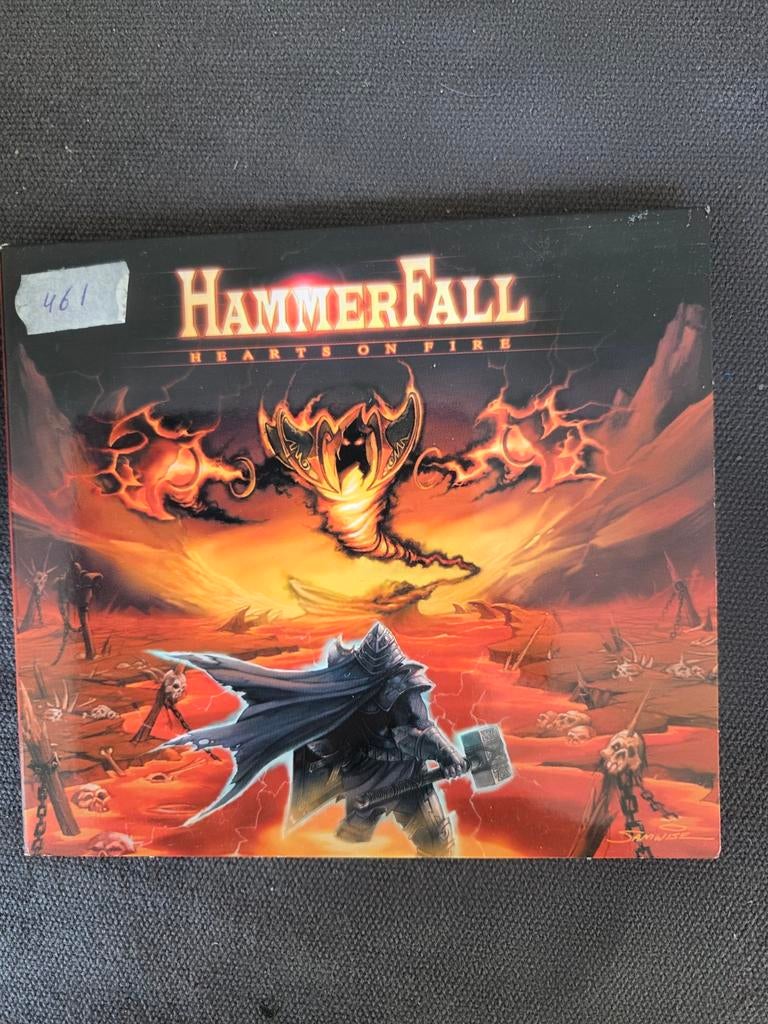 HammerFall - Hearts on Fire CD (Heavy Metal), Ophalen of Verzenden, Gebruikt