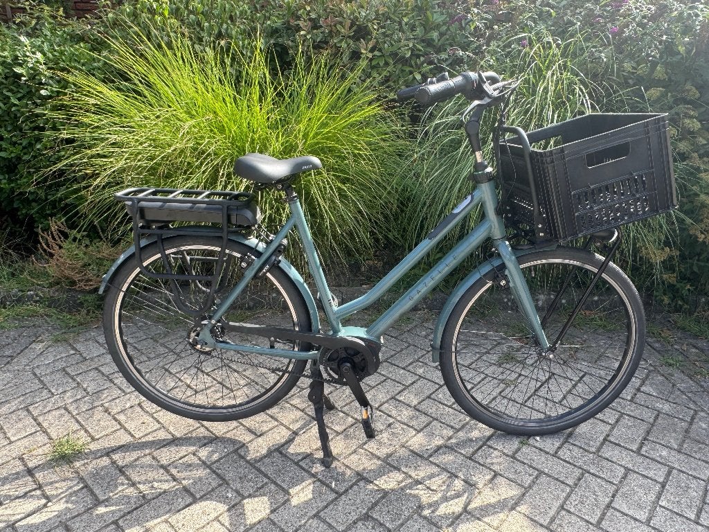 E-bike Gazelle HeavyDutyNL C5 Cargo Groen 2023 maat 58, Ophalen, Zo goed als nieuw, 50 km per accu of meer, 55 tot 59 cm