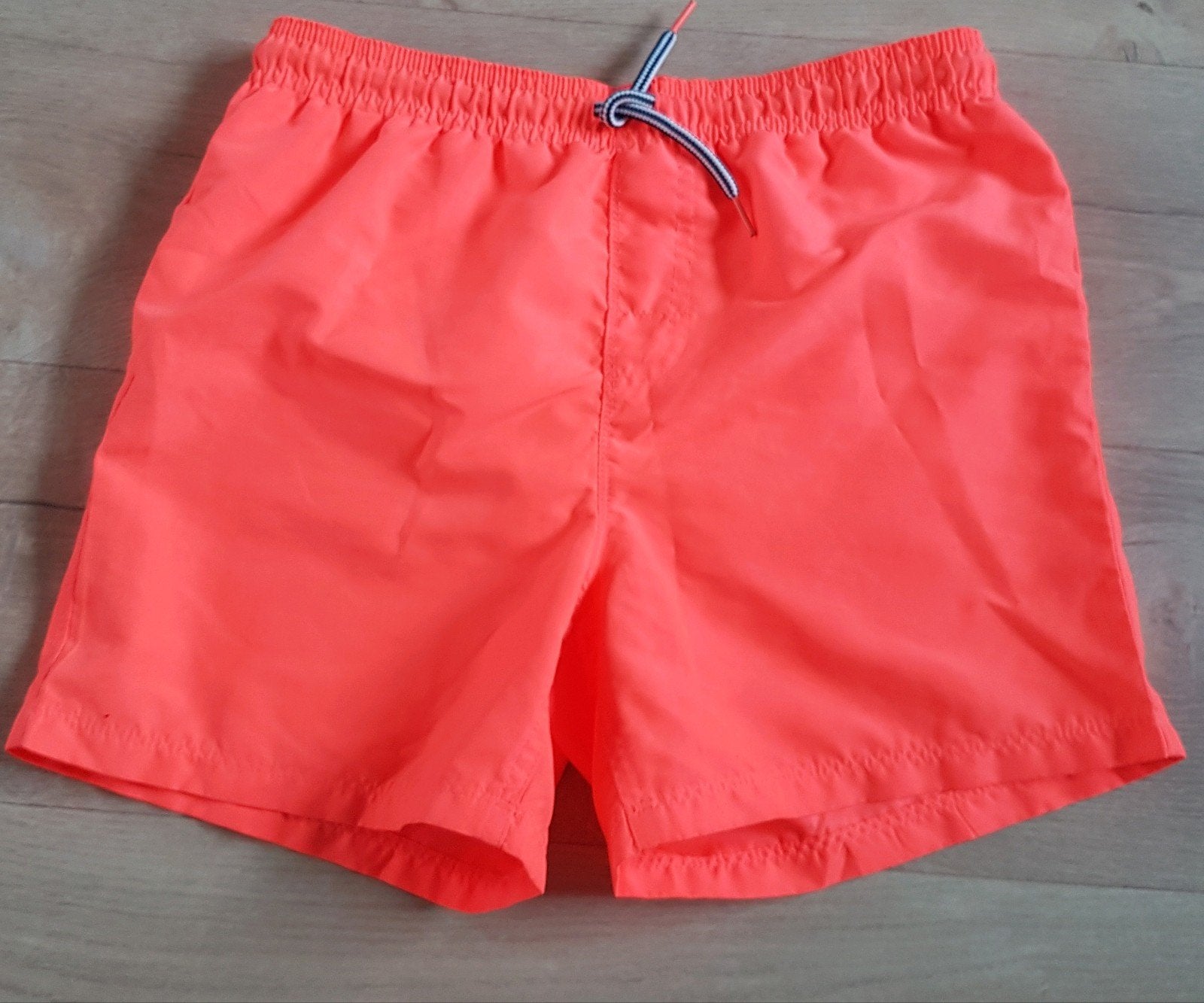 Zwemshort neon oranje 158/164 jongen Hema zgan., Sport- of Zwemkleding, Ophalen of Verzenden, Zo goed als nieuw, Hema